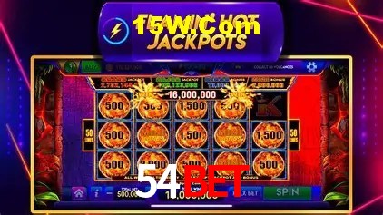 Biblioteca de slots populares na 54bet